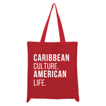 Load image into Gallery viewer, Caribbean Culture American Life Tote
