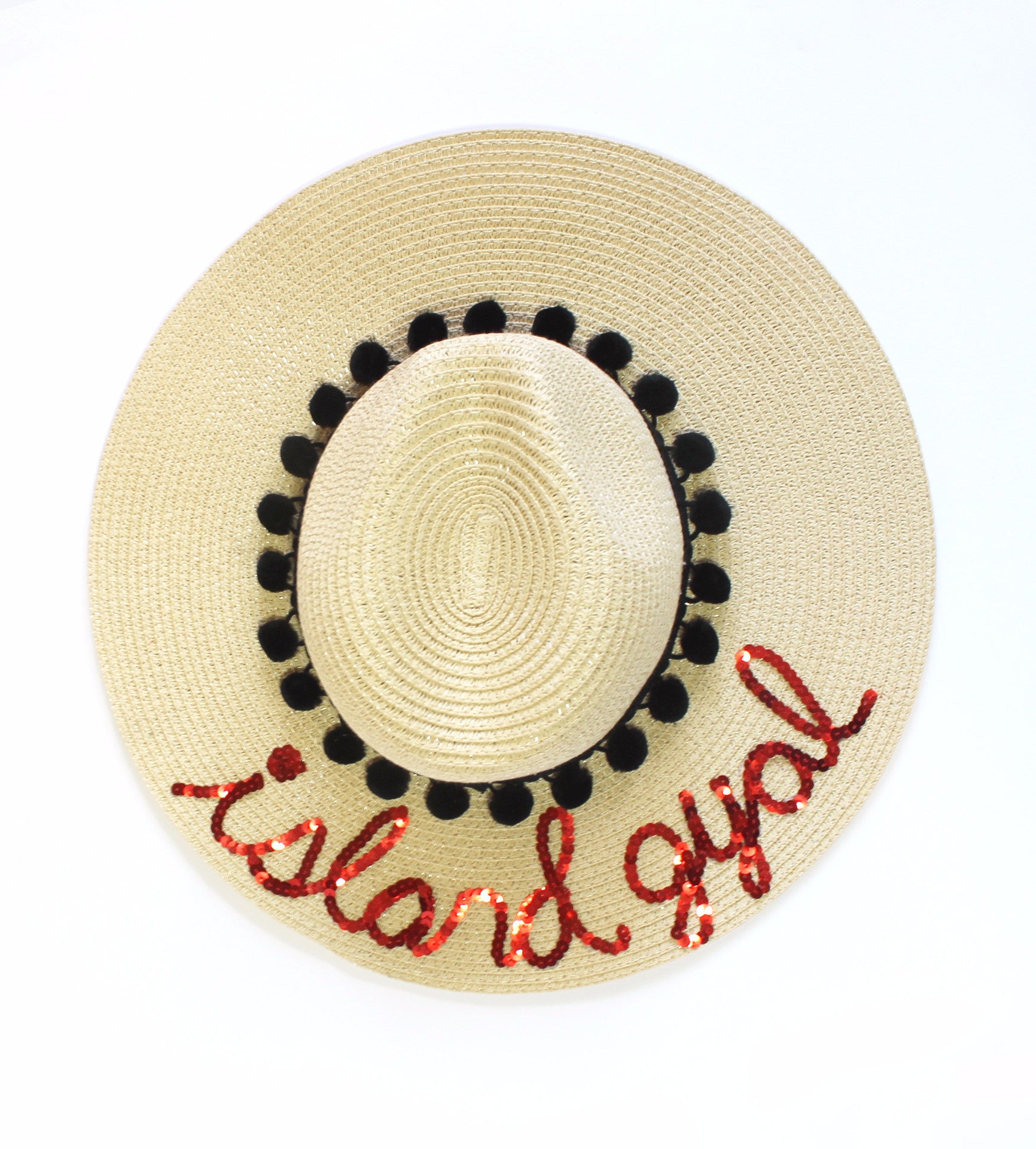 Island Gyal Wide Brim Fedora