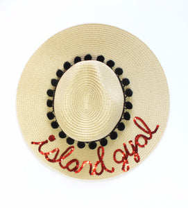 Island Gyal Wide Brim Fedora
