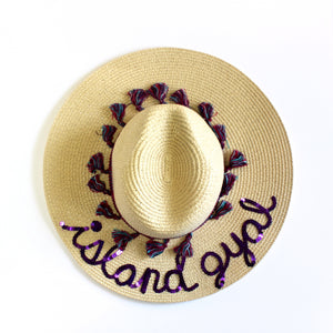 Island Gyal Wide Brim Fedora