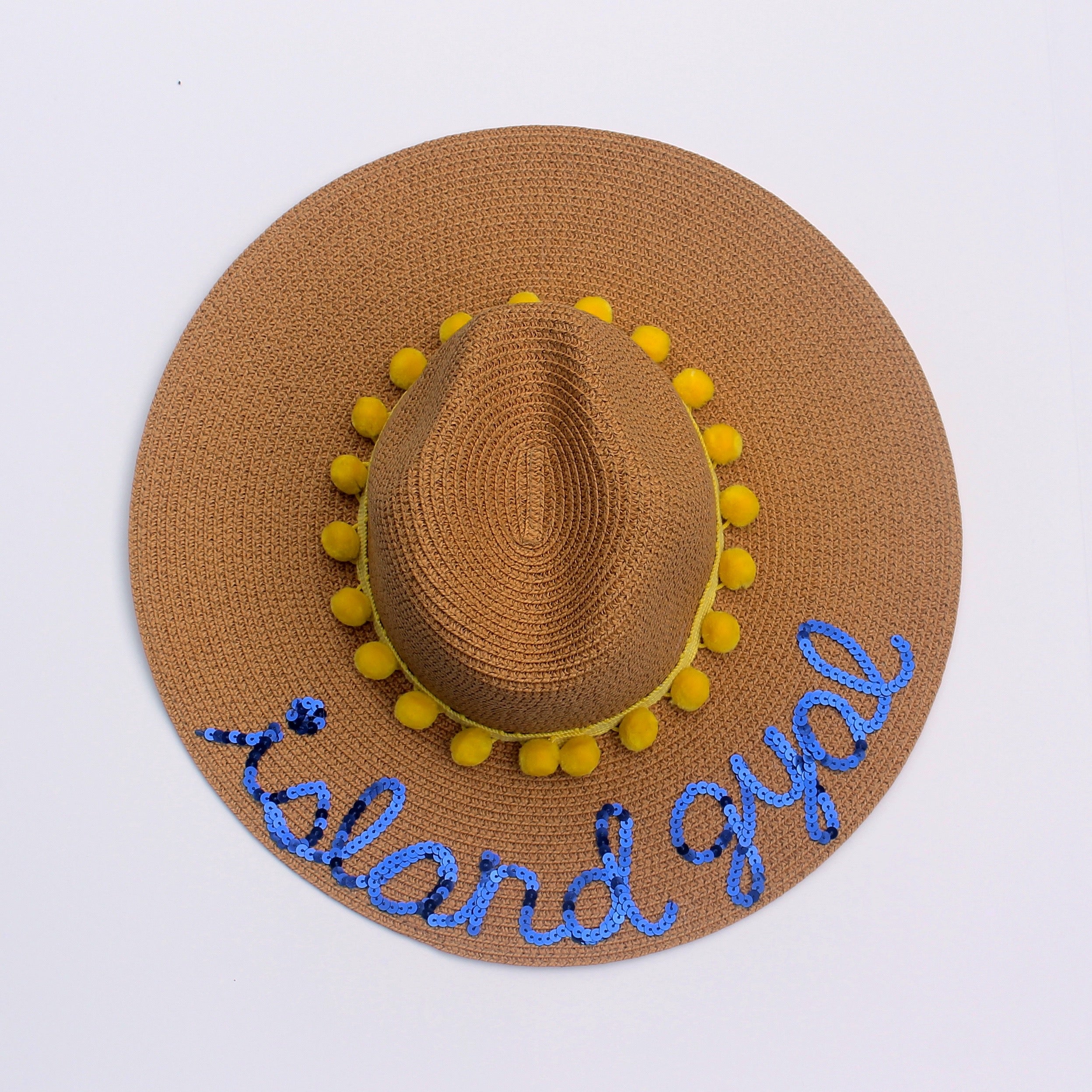 Island Gyal Wide Brim Fedora