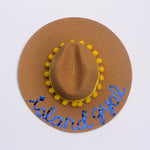 Load image into Gallery viewer, Island Gyal Wide Brim Fedora
