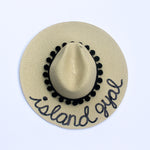 Load image into Gallery viewer, Island Gyal Wide Brim Fedora

