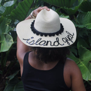 Island Gyal Wide Brim Fedora