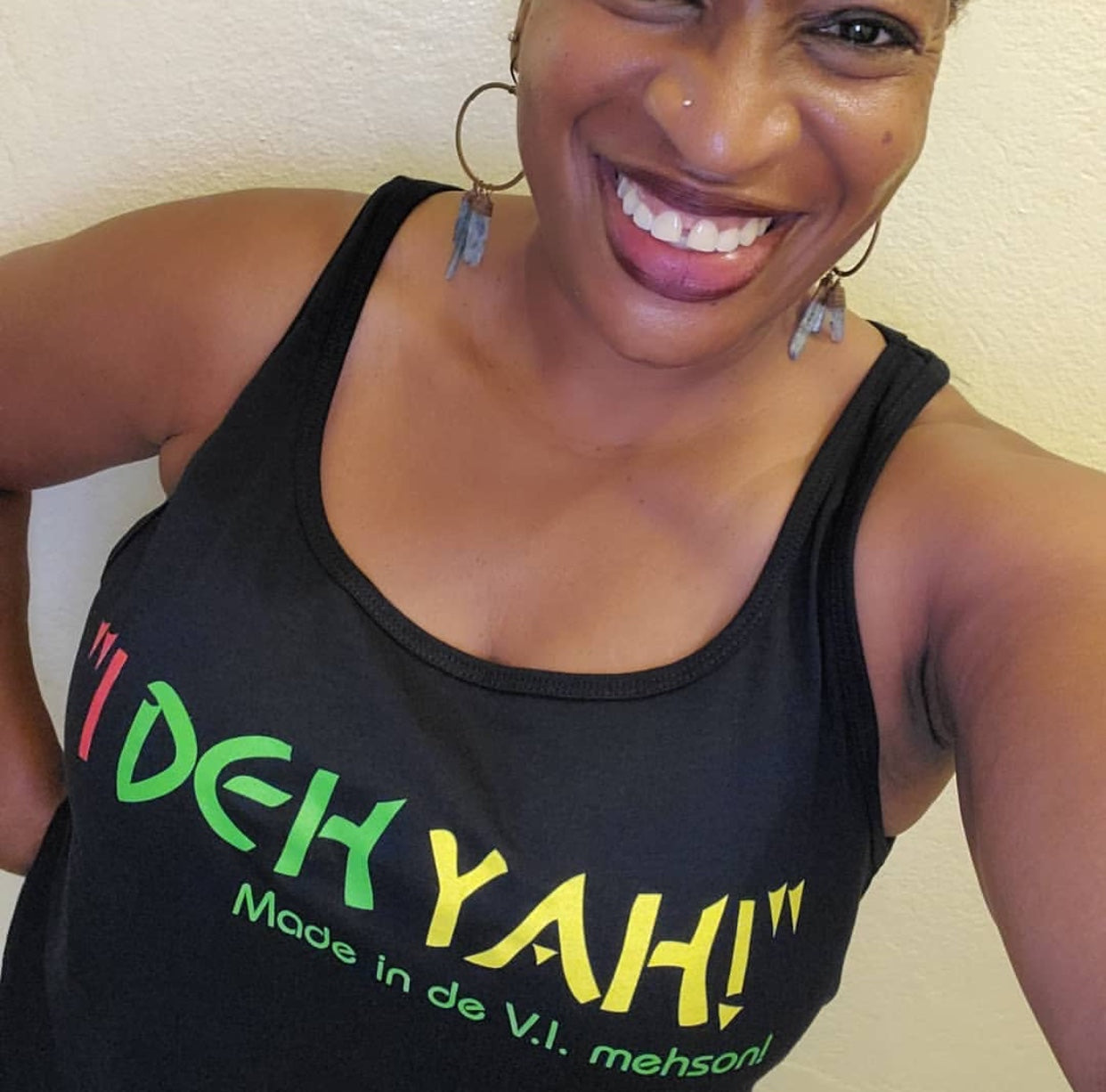 I Deh Yah Ladies Tank