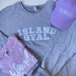 Load image into Gallery viewer, Island Gyal Sweatshirt, Tee and Hat Gift Set
