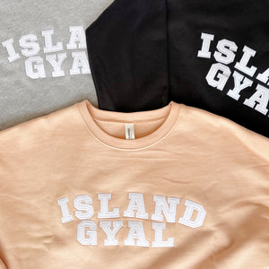 Island Gyal Twill Sweatshirt
