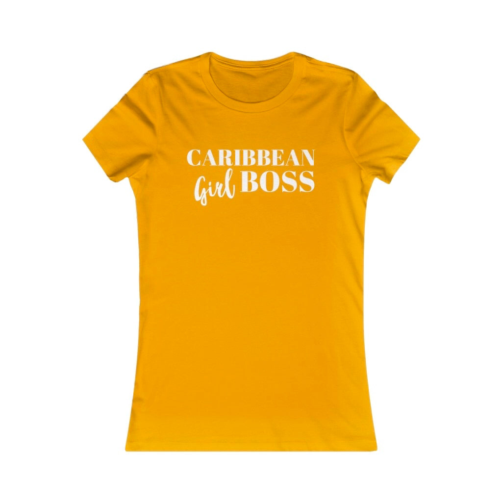 Caribbean #GirlBoss Tee