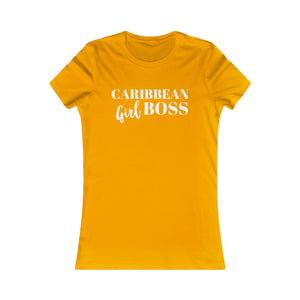Caribbean #GirlBoss Tee
